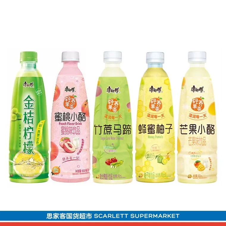 KANG SHI FU Fruit Tea/ Juice/ Tea Series - 康师傅果茶/果汁/茶系列 500ml - Image 4
