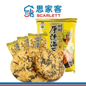 Want Want Seaweed Rice Crackers 旺旺厚烧海苔 118g