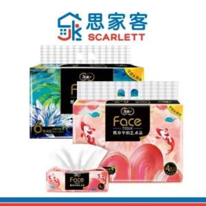 Jie Rou C&S Oil Painting Series 4-ply Tissue 6 Packs 洁柔油画系列4层抽纸6包